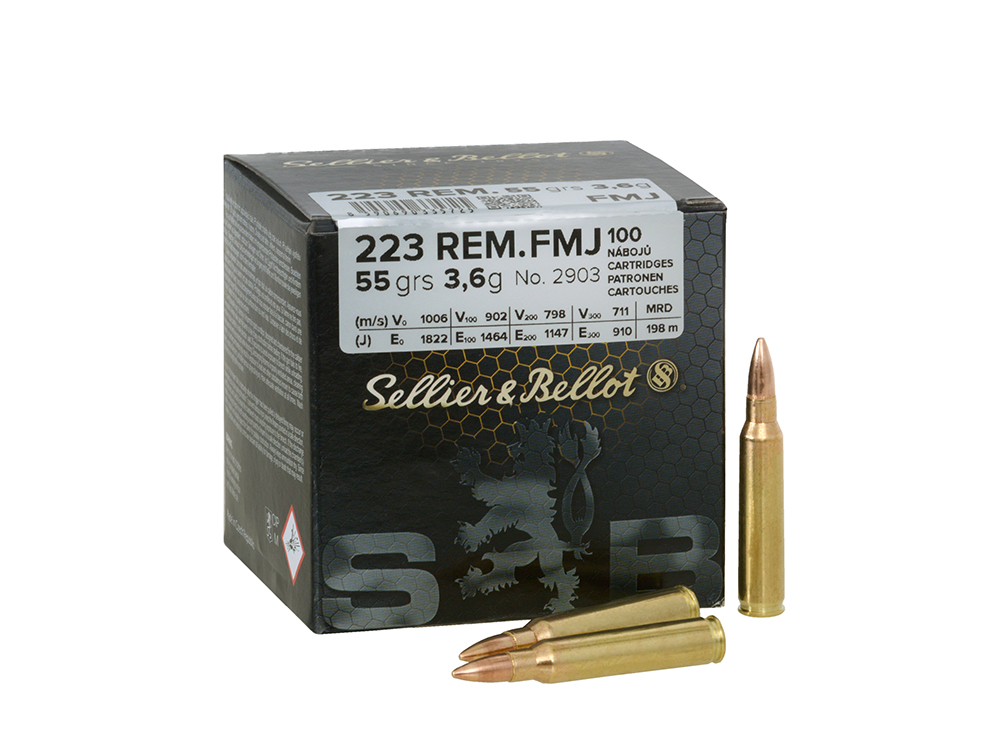 SB 223 REM. - FMJ 55grs 100ks