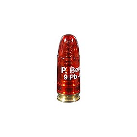 Náboj cvičný 9mm Luger plastový - 6 kusů