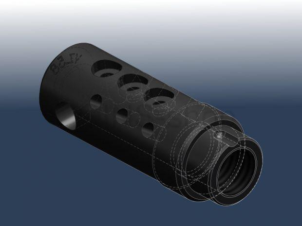 ND Stribog - Kompenzátor M15x1