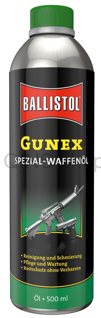 Ballistol Olej na zbraně GUNEX 500ml