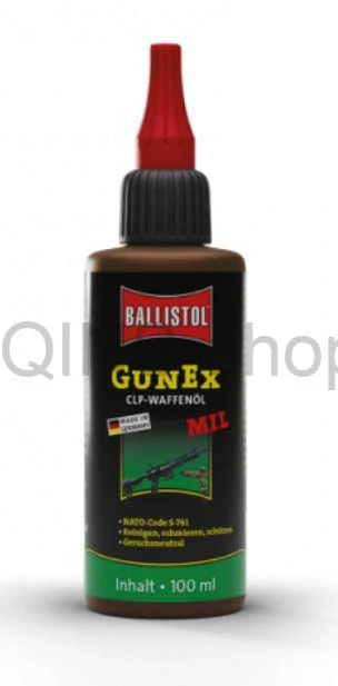 Ballistol Olej na zbraně GUNEX MIL CLP 100ml