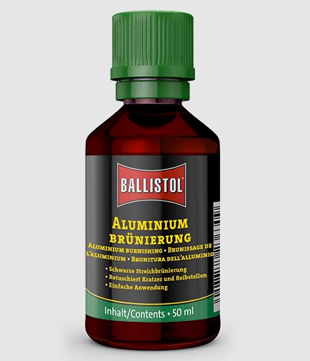 Ballistol černění na hliník 50 ml.
