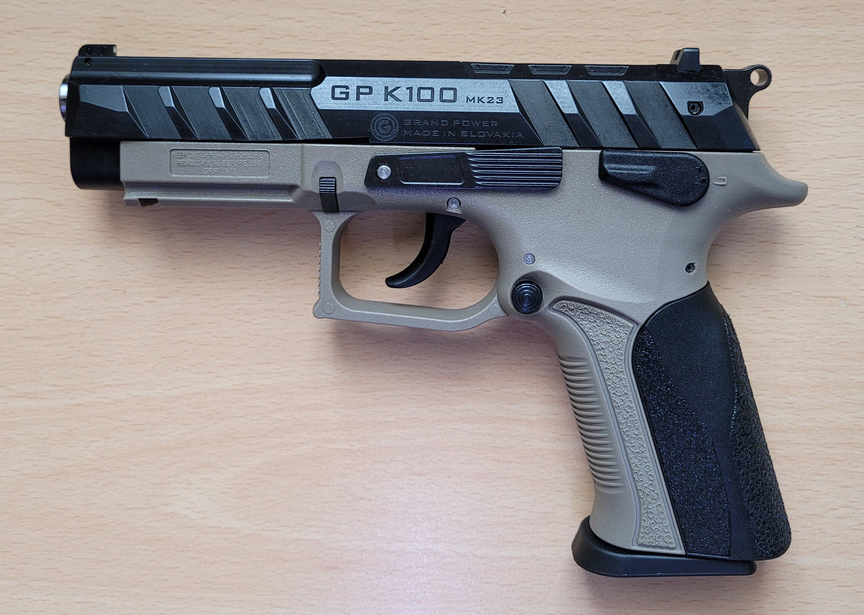 Pistole Grand Power K100 MK23 FDE