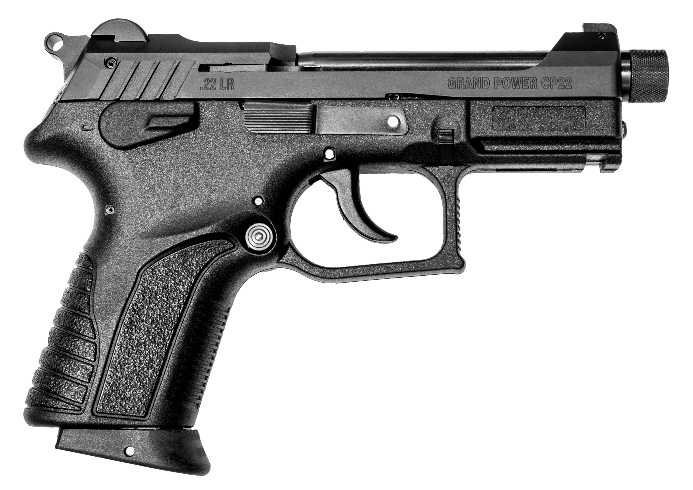Pistole Grand Power CP22 se závitem