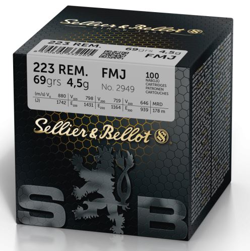 SB 223 REM. - FMJ 69gr 100 ks