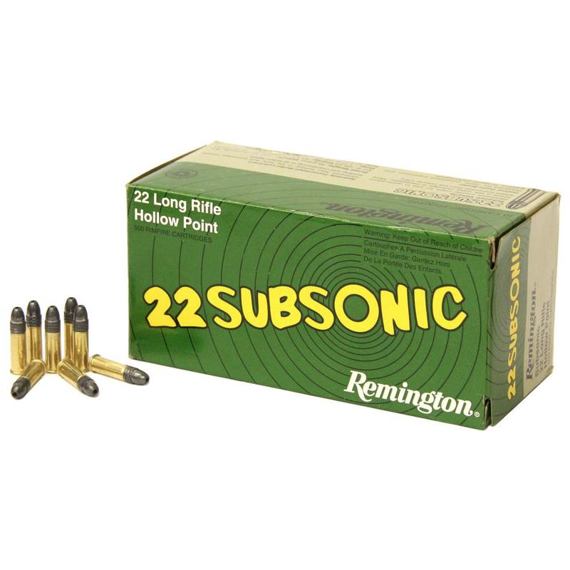 Remington .22 LR HP SUBSONIC