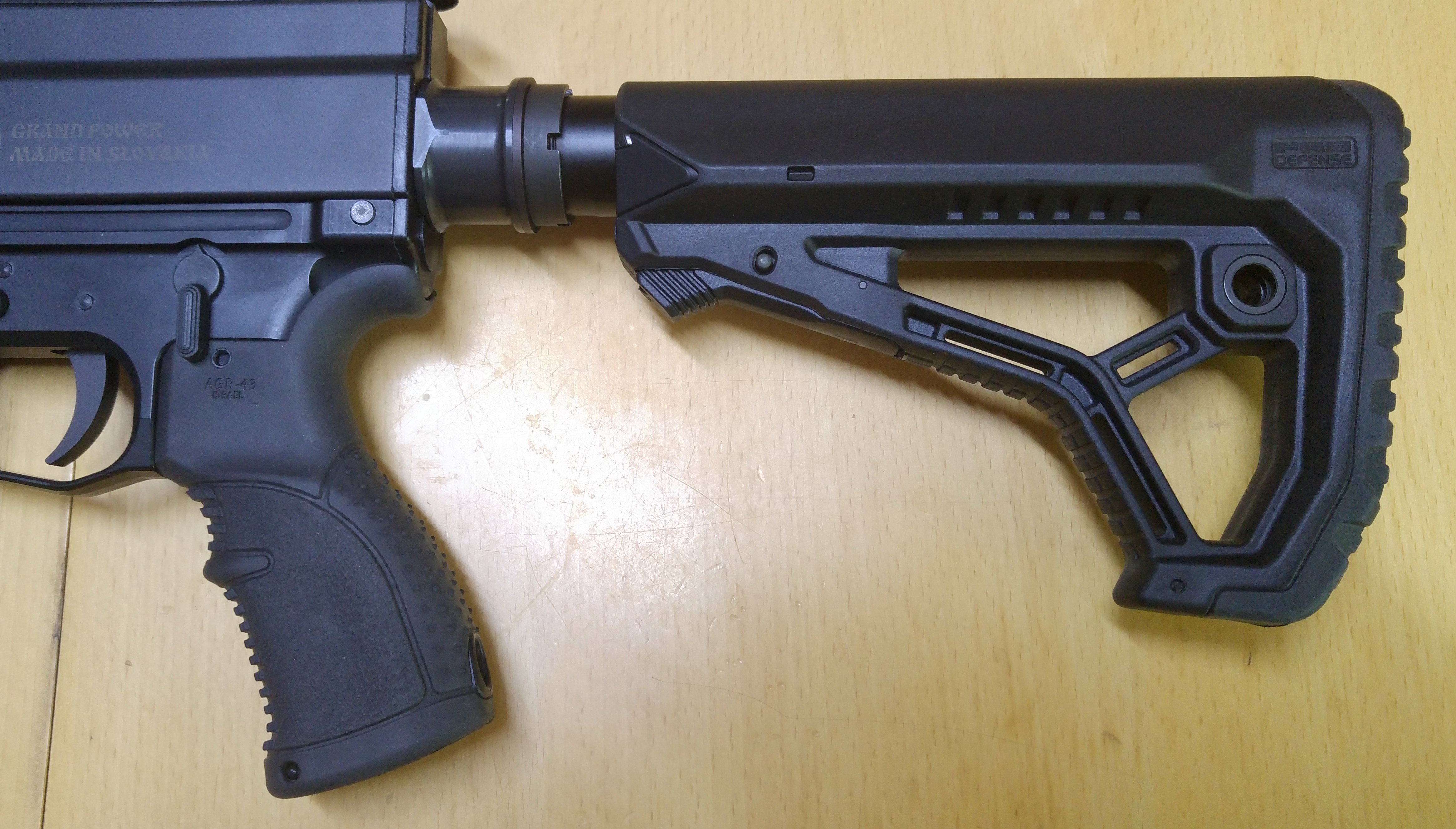 Stribog - Pažba kompletní FabDefense s redukcí GP