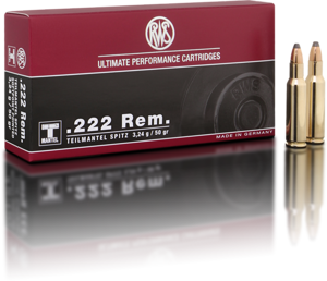RWS .222 Rem. TMS 3,24g