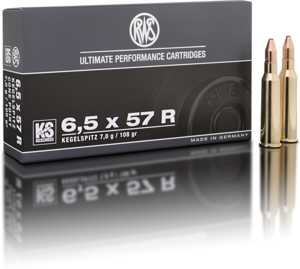 RWS 6,5x57R KS 8,2g