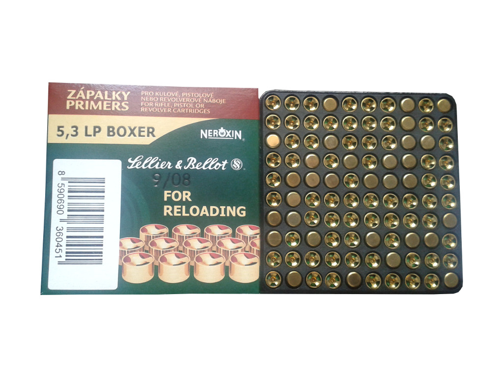 Zápalky Sellier&Bellot 5,3 LP boxer