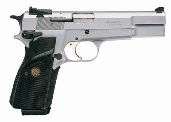 Pistole Browning HP SILVER CHROME