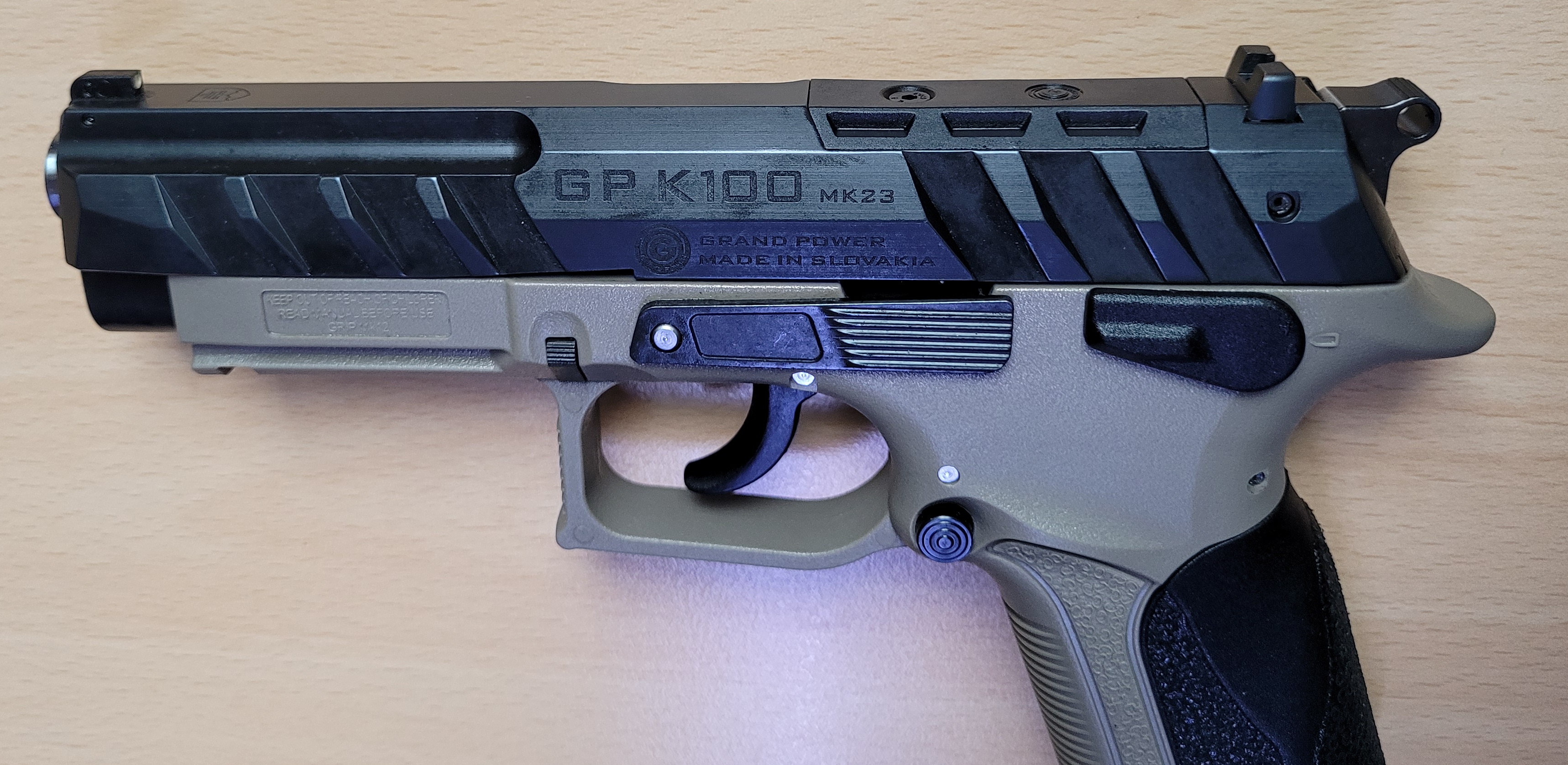 Pistole Grand Power K100 MK23 FDE