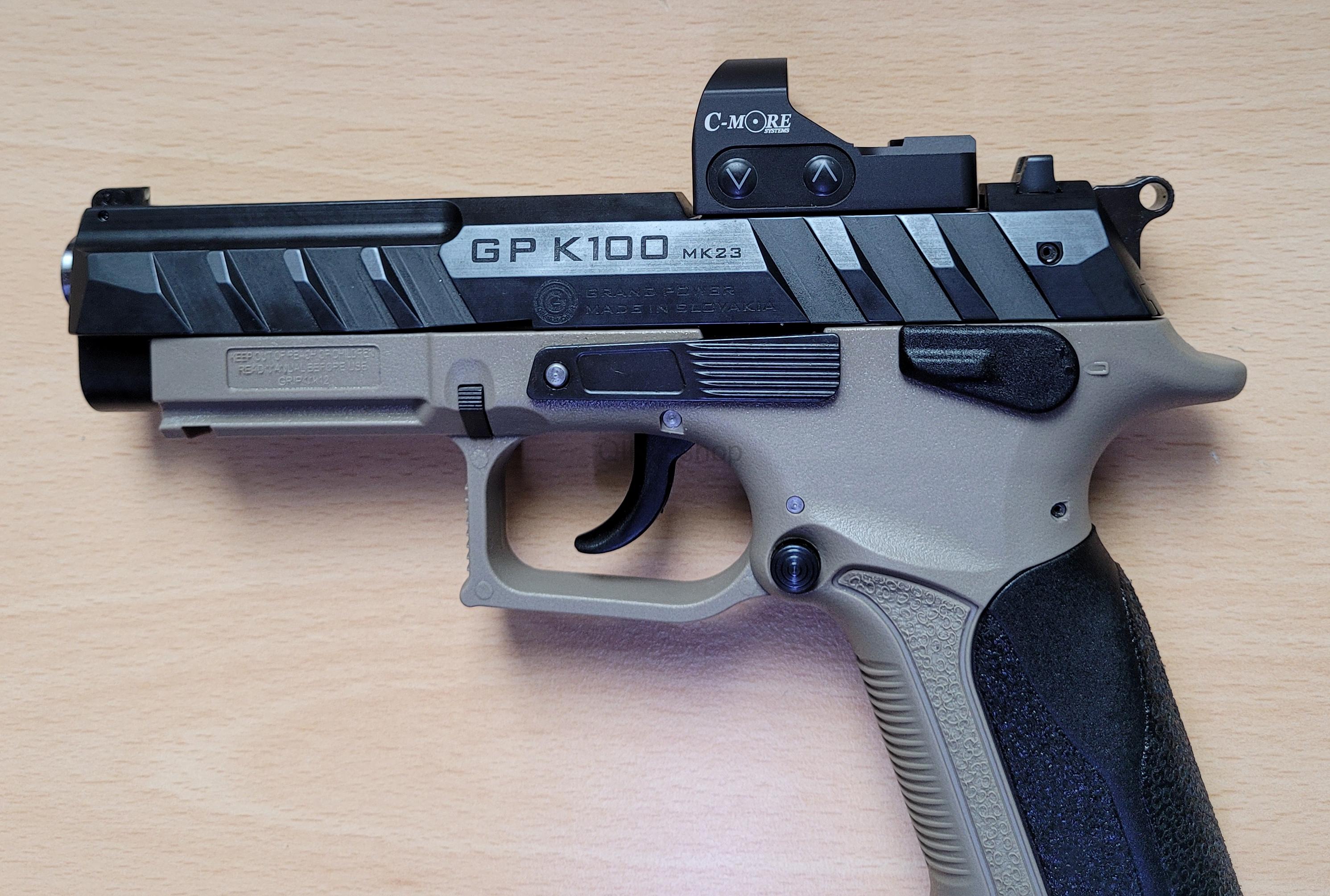 Pistole Grand Power K100 MK23 FDE