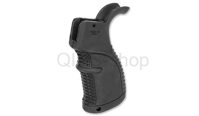 Pistolová rukojeť pogumovaná FabDefense AG-43 AR15 černá
