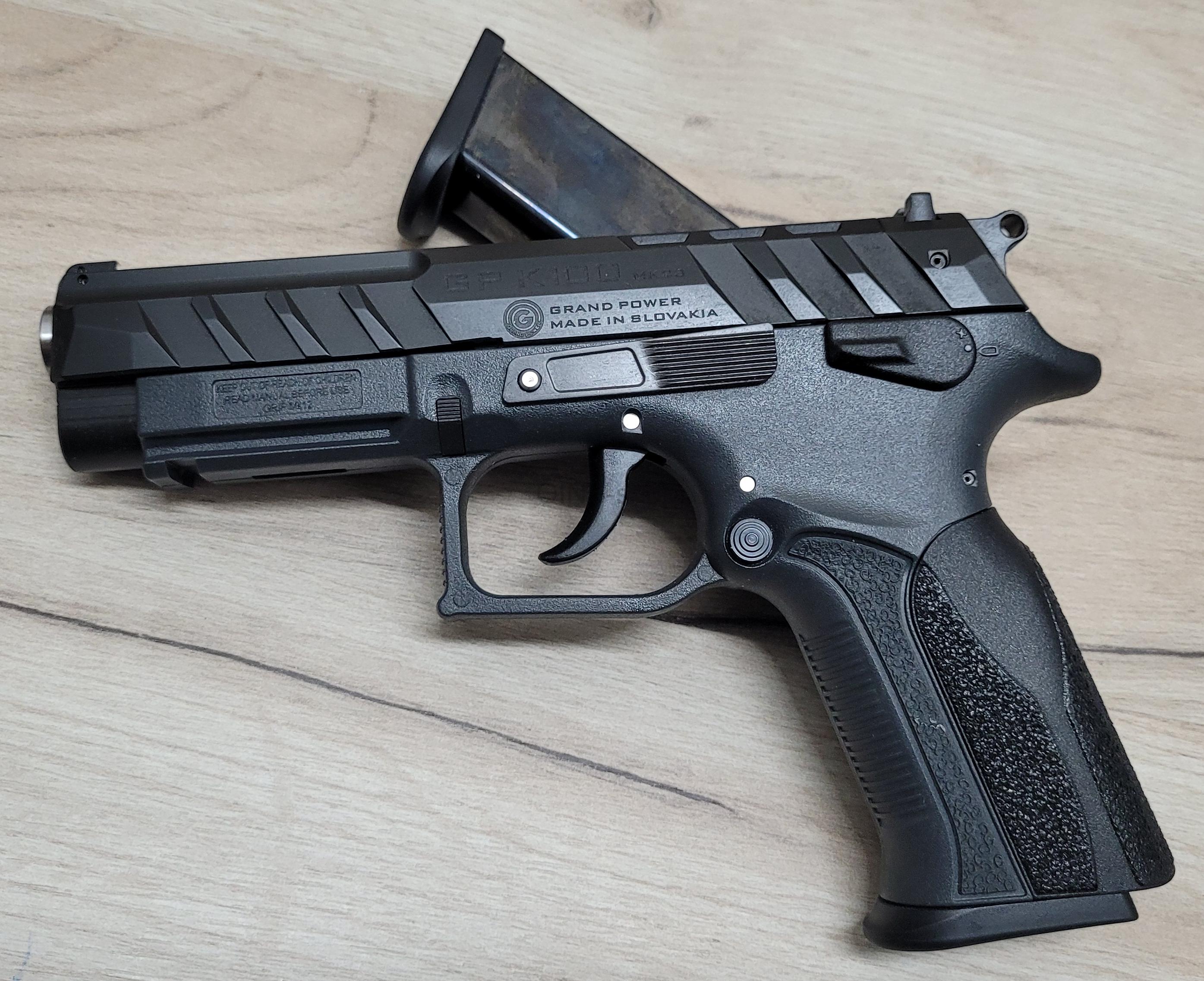 Grand Power K100 MK23 WG šedá