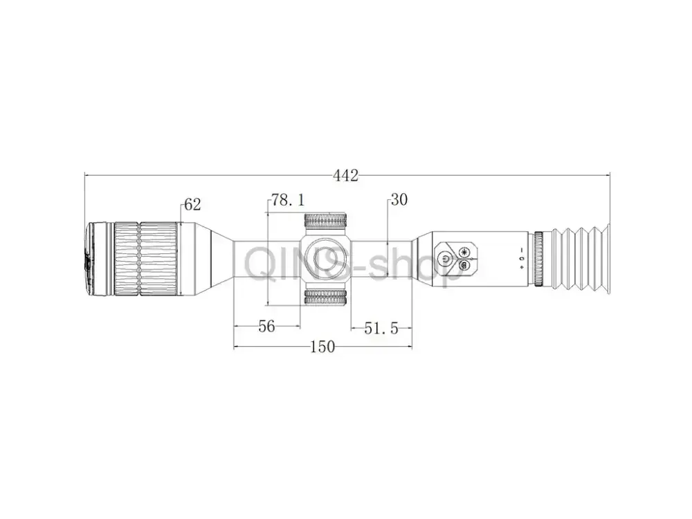 Hikmicro ALPEX A50TN 940nm Laser