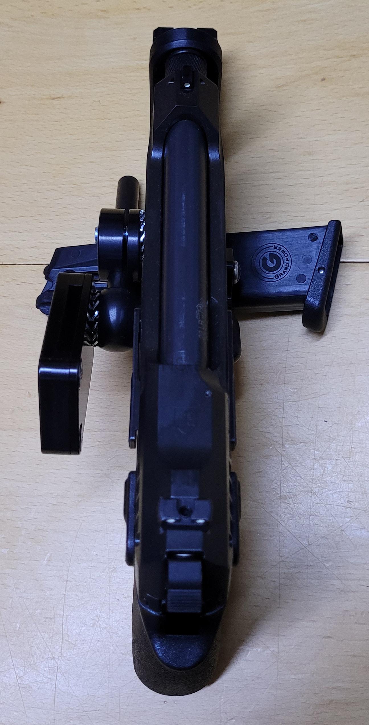 Sportovní pouzdro pro pistole GP rám MK7, MK12 a MK23
