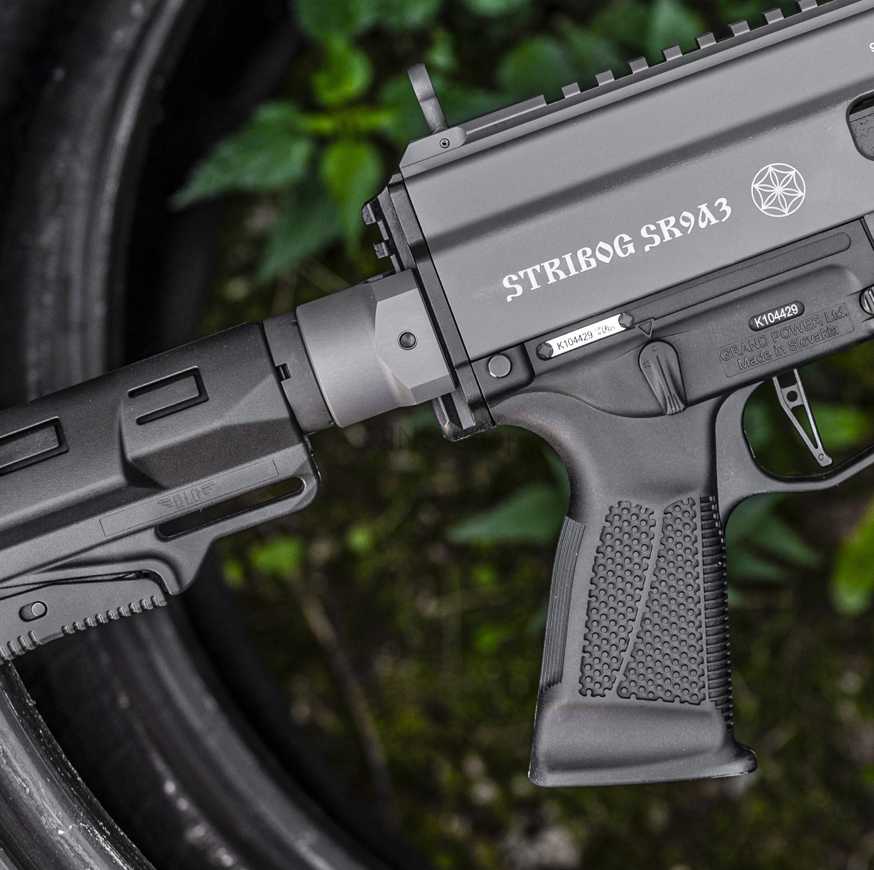 Stribog - Redukce pažby AR15 weaver + QD
